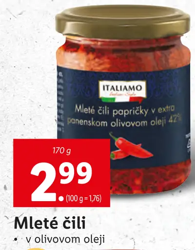 Italiamo Mleté čili