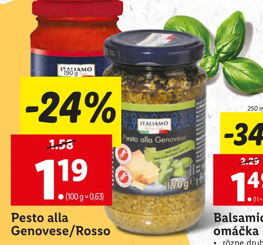 Italiamo Pesto alla Genovese/Rosso