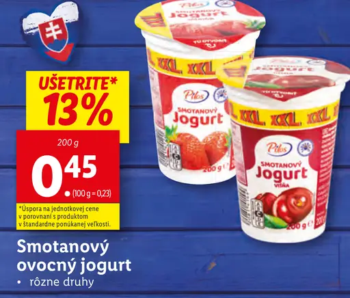 Pilos Ovocný jogurt