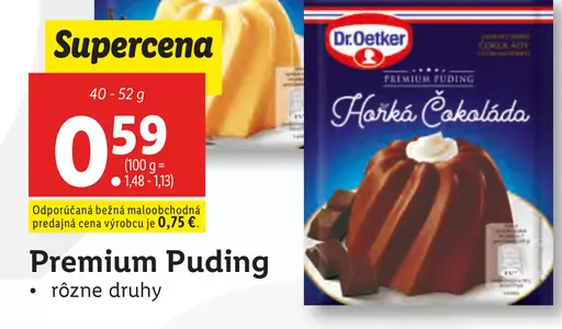 Dr. Oetker Premium Puding