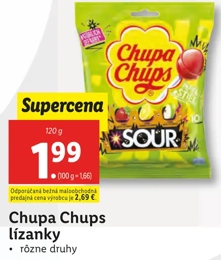 Chupa Chups lízanková kytica