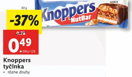 Knoppers tyčinka
