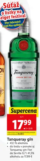 Tanqueray gin