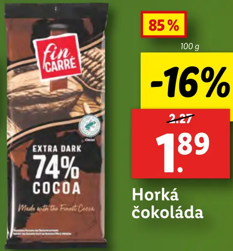 Fin Carre horká čokoláda