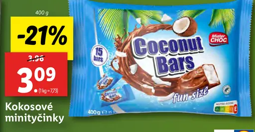 Master Choc Kokosové minityčinky