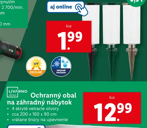 Livarno ochranný obal na záhradný nábytok