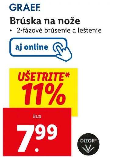 Graef Brúska na nože