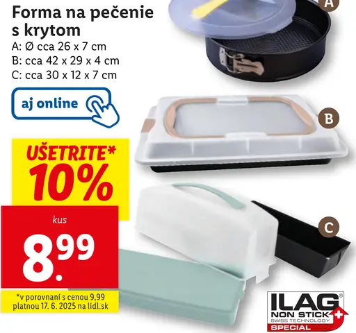 Livarno Forma na pečenie