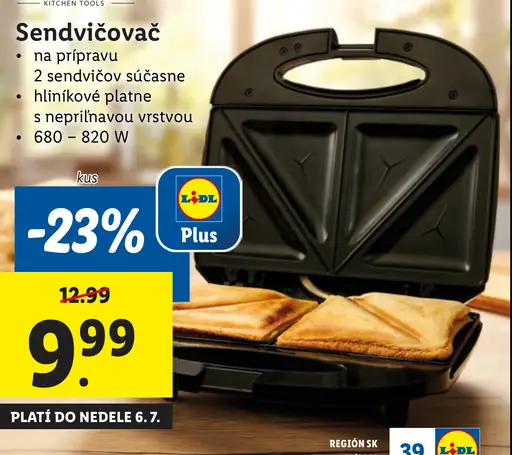 SilverCrest Sendvičovač
