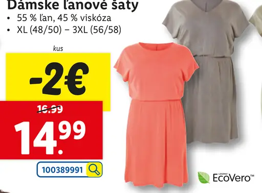 Esmara Dámske šaty