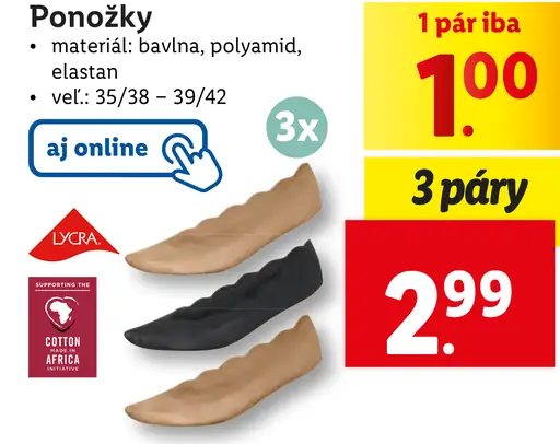 Esmara Ponožky