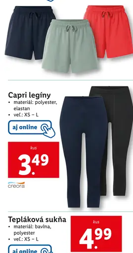 Capri legíny