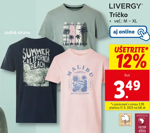 Livergy tričko
