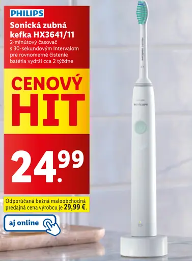 Philips Sonická zubná kefka HX3641/11