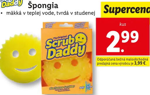 Scrub Daddy Špongie
