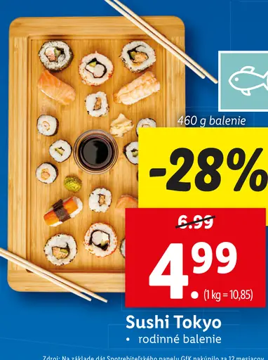 Sushi Tokyo rodinné balenie