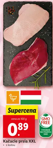 Kačacie prsia XXL