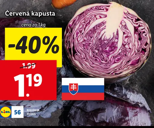 Červená kapusta