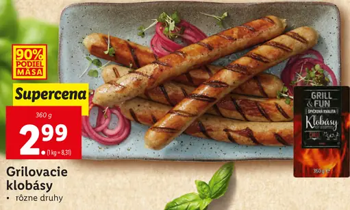 Grill & Fun Klobásy