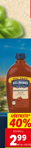 Hellmann's Kečup jemne štipľavý