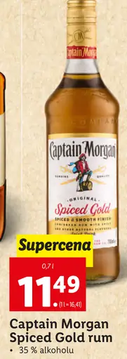 Captain Morgan Spiced Gold rum