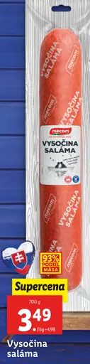 Mecom Vysočina saláma
