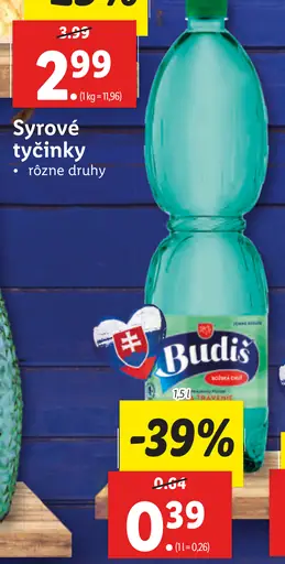 Budiš minerálna voda