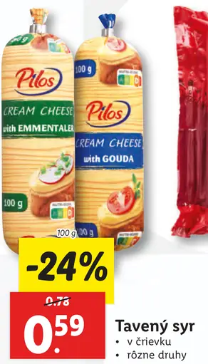 Pilos Tavený syr v črieku
