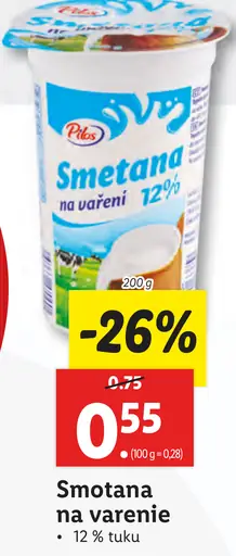 Pilos Smotana na varenie