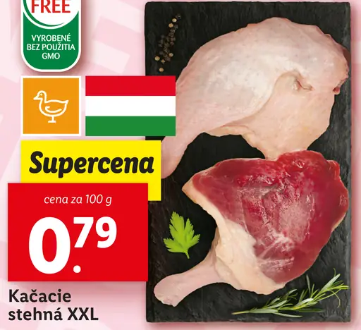Kačacie stehná XXL