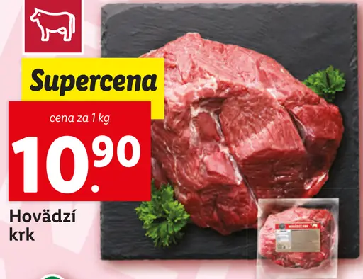 Hovädzí krk