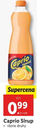 Caprio sirup