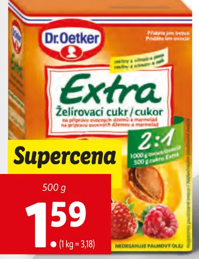 Dr. Oetker Extra želírovací cukor