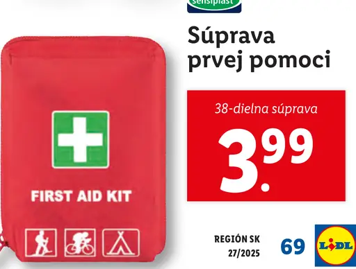 Semiplast Súprava prvej pomoci