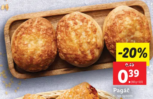 Pagáč so syrom