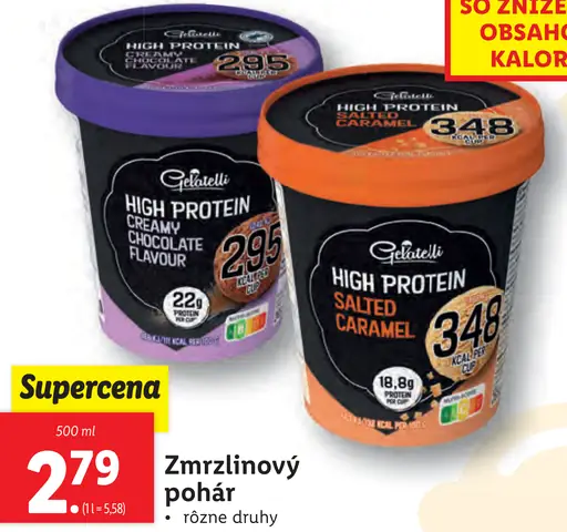 Gelatelli Zmrzlinový pohár