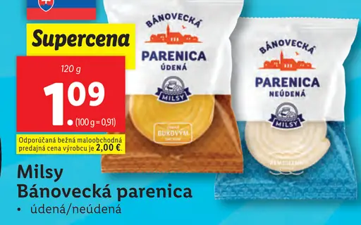 Milsy Bánočková parenica
