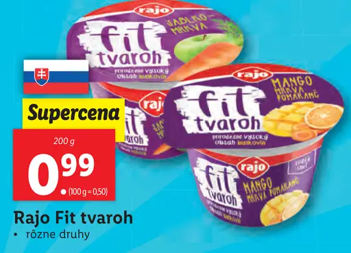 Rajo Fit tvaroh
