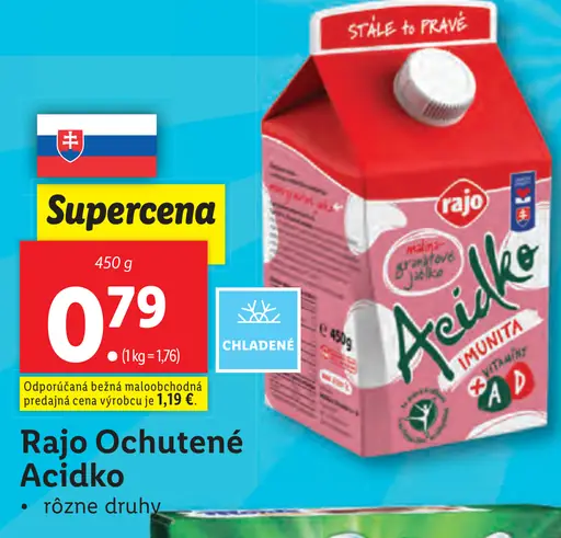 Rajo Ochutené Acidko