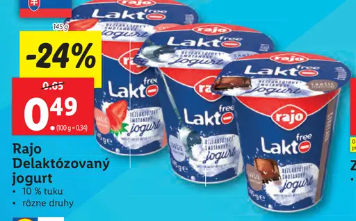 Rajo Delaktozovaný jogurt
