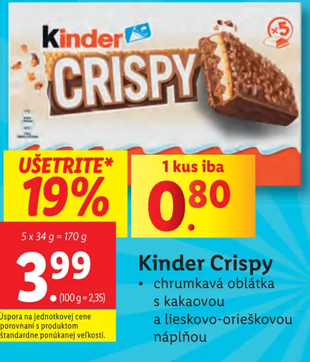 Kinder Crispy