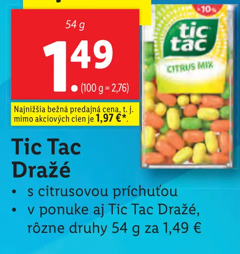 Tic Tac Dražé