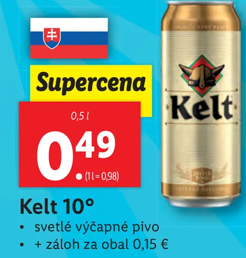 Kelt plechovka