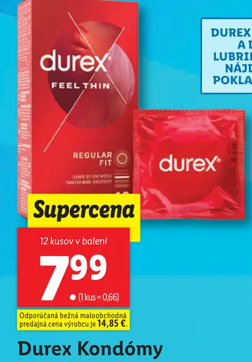 Durex kondómy