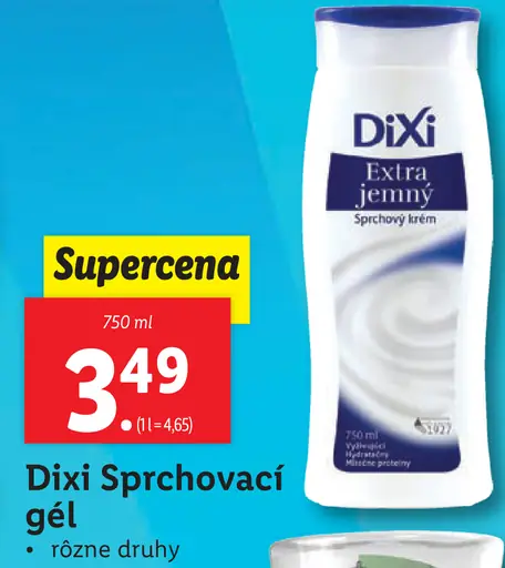 Dixi sprchovací gél