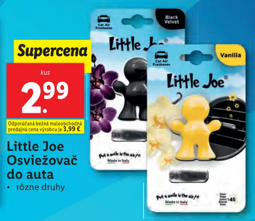 Little Joe Osviežovač do auta