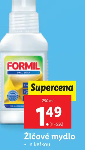 Formil Žlcové mydlo