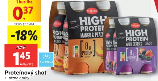 Milbona High Protein Wild Berries Shot