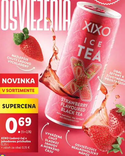Xixo Ice Tea strawberry