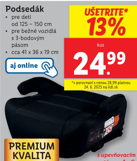 Premium Kvalita Podsedák
